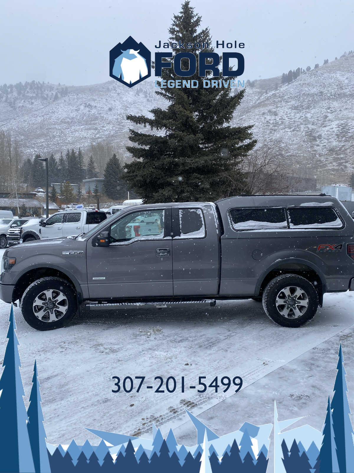 2014 Ford F-150 FX4 4WD SuperCab 145 7