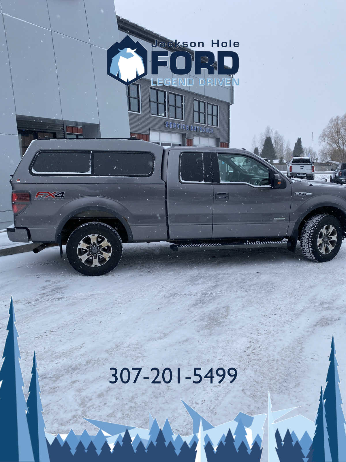 2014 Ford F-150 FX4 4WD SuperCab 145 11