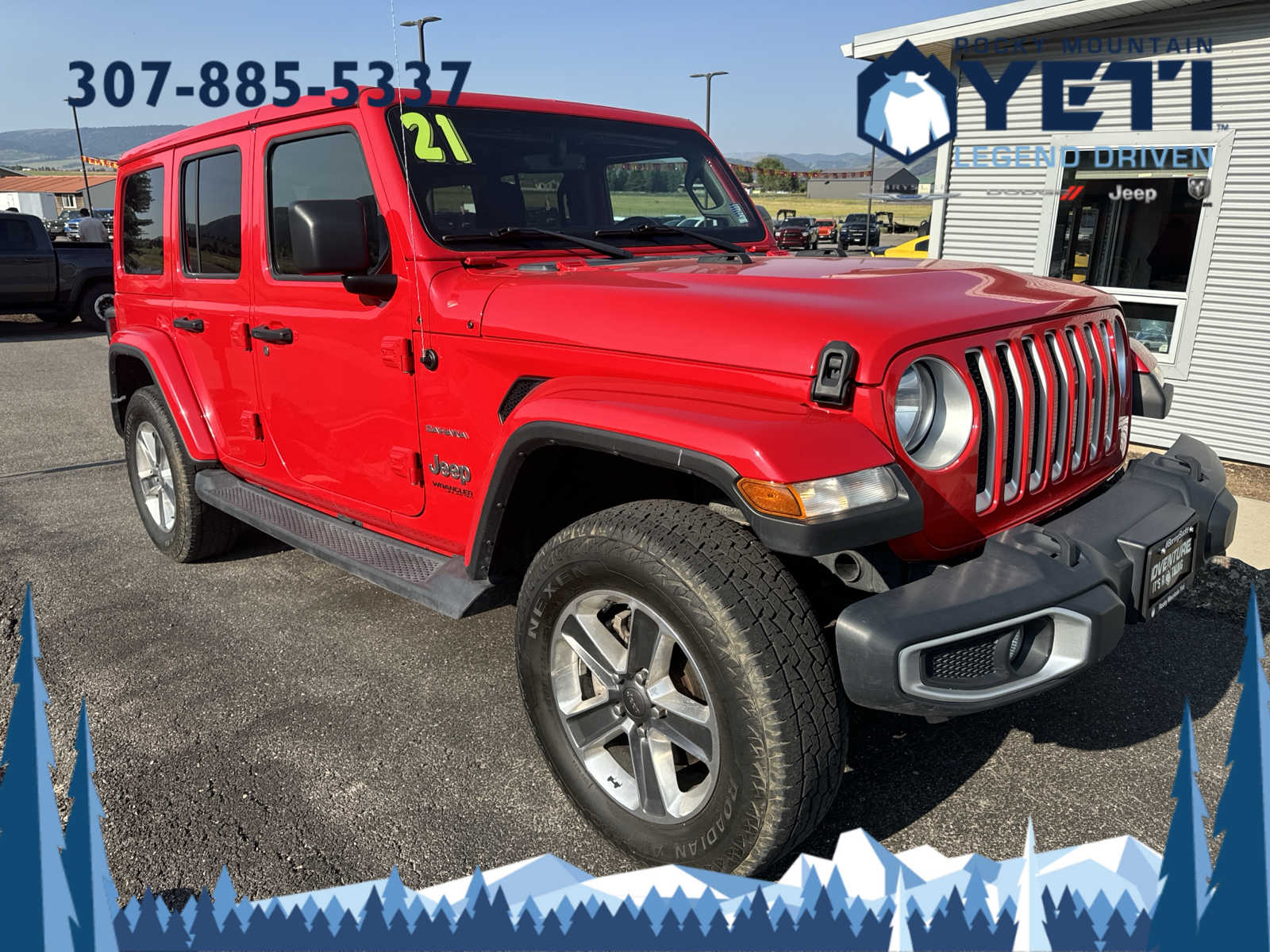 2021 Jeep Wrangler Unlimited Sahara 2