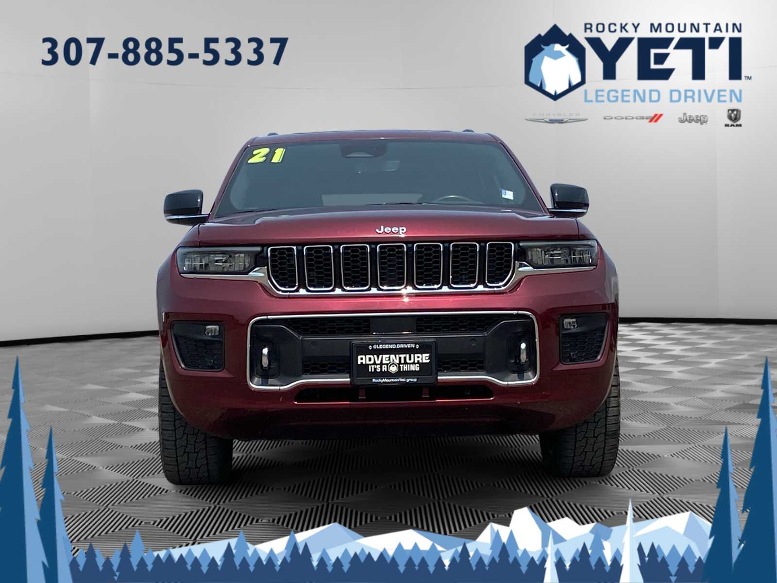 2021 Jeep Grand Cherokee L Overland 8