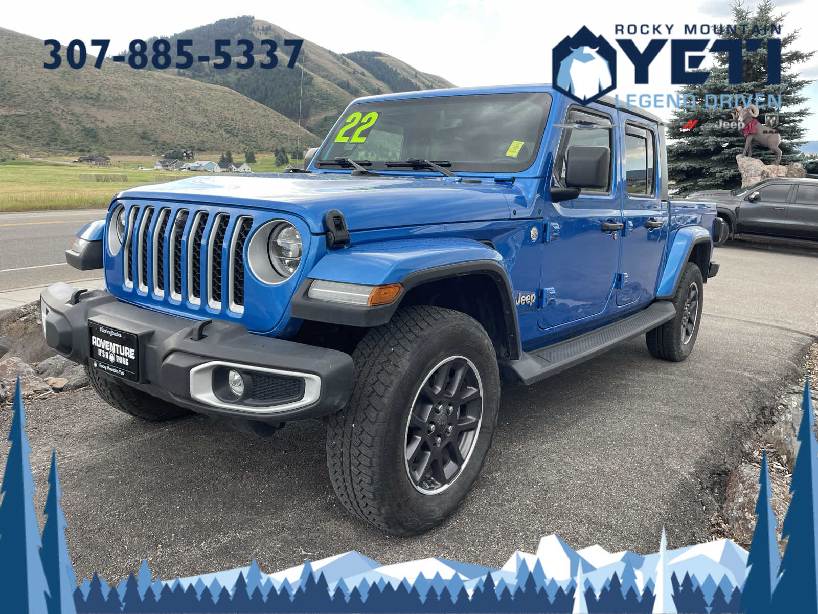 2022 Jeep Gladiator Overland 4x4 4