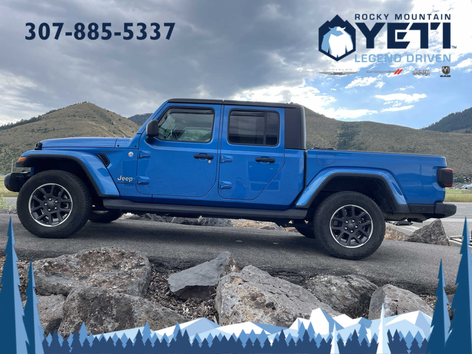 2022 Jeep Gladiator Overland 4x4 5