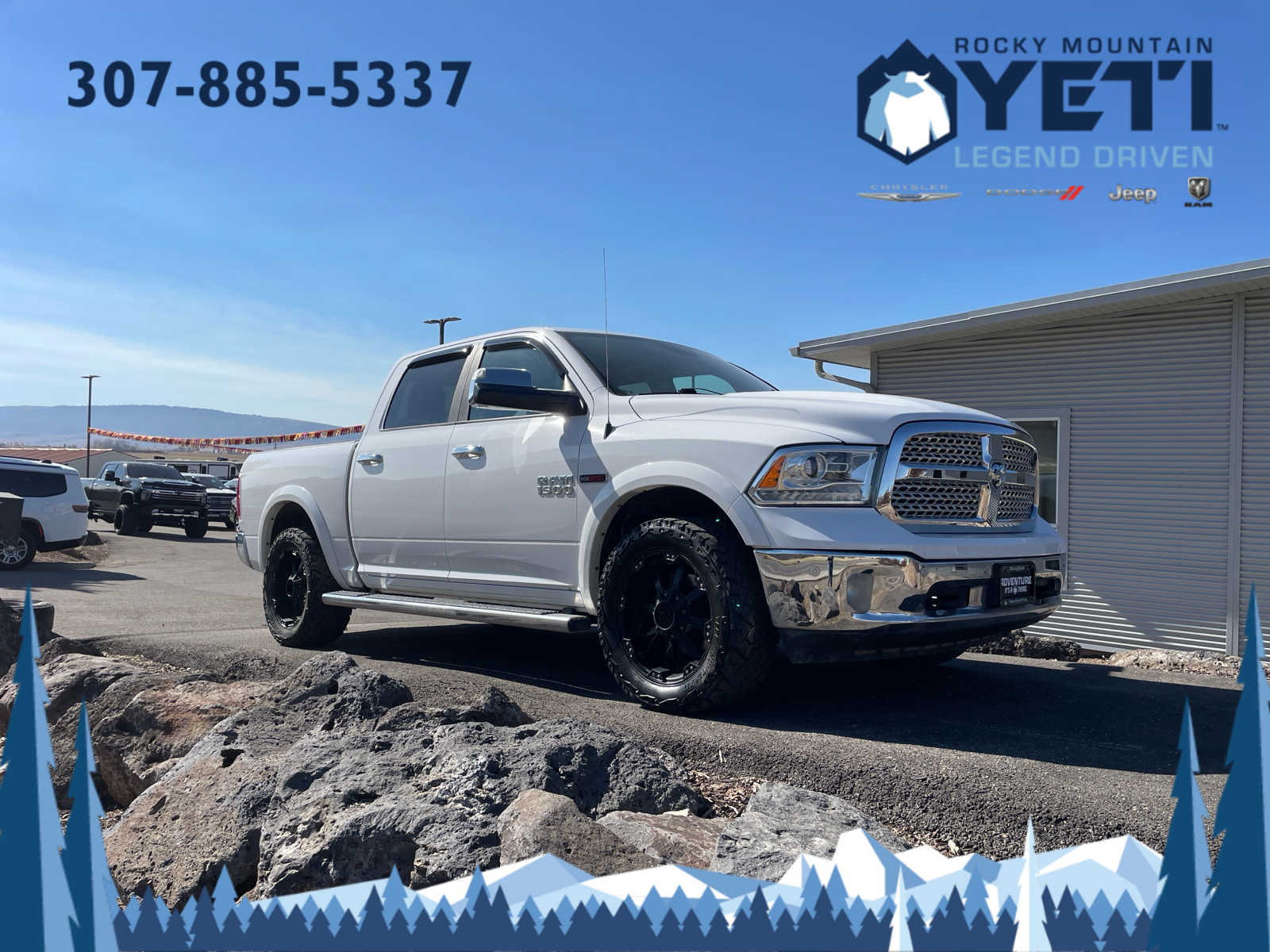 2018 Ram 1500 Laramie 4x4 Crew Cab 57 Box 2