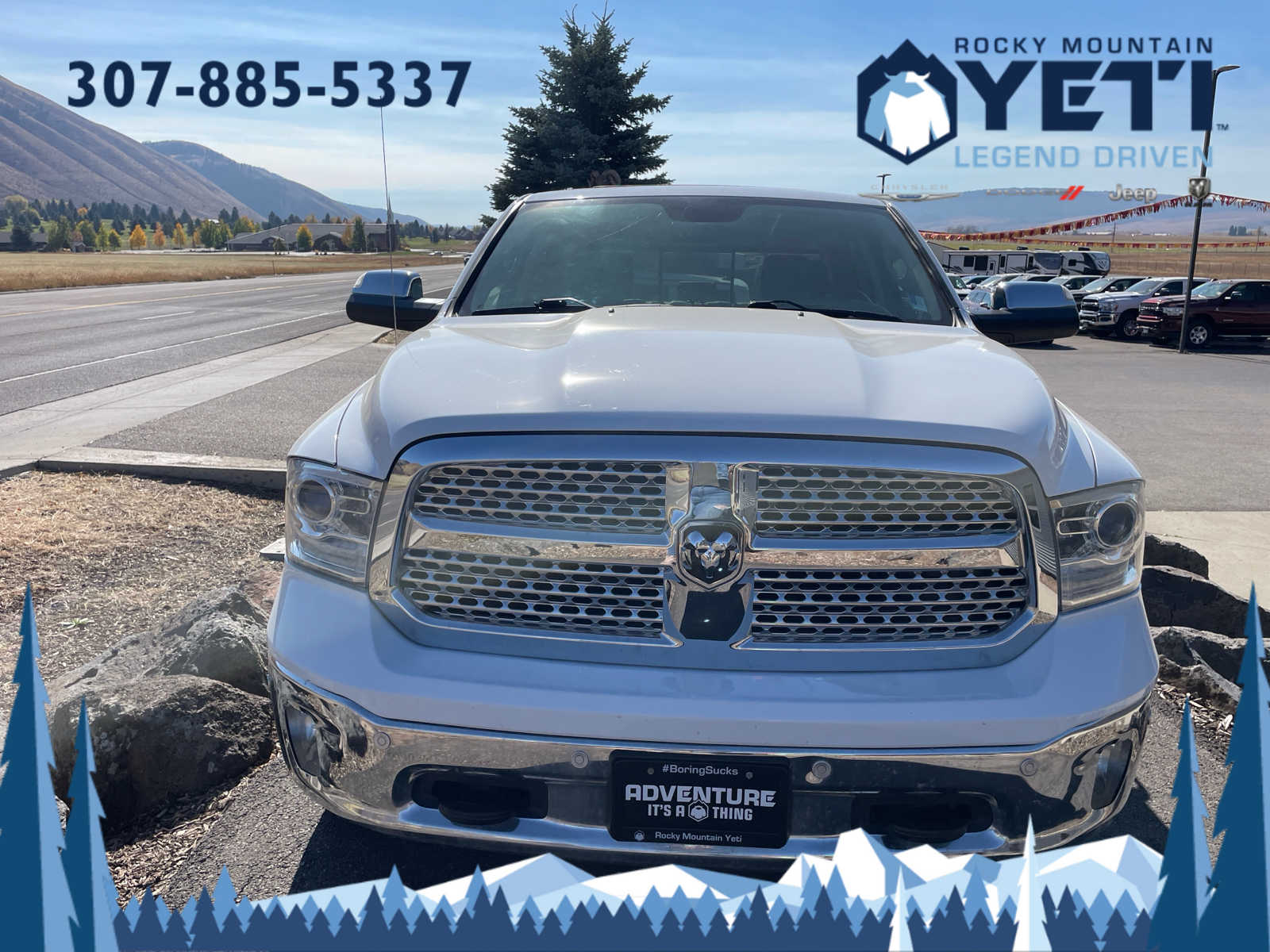 2018 Ram 1500 Laramie 4x4 Crew Cab 57 Box 3