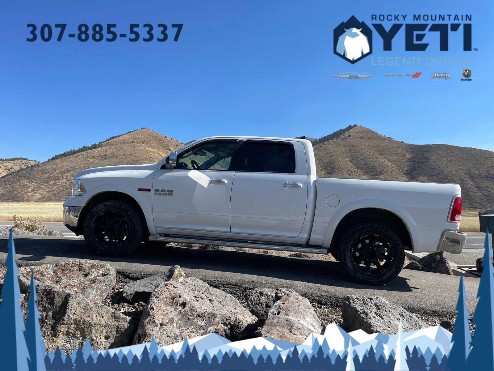 2018 Ram 1500 Laramie 4x4 Crew Cab 57 Box 5