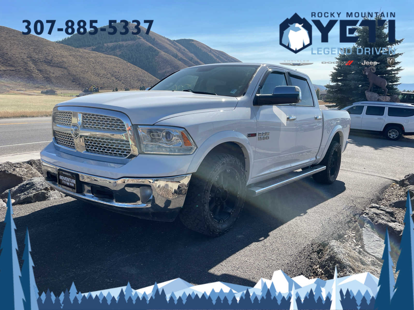 2018 Ram 1500 Laramie 4x4 Crew Cab 57 Box 4