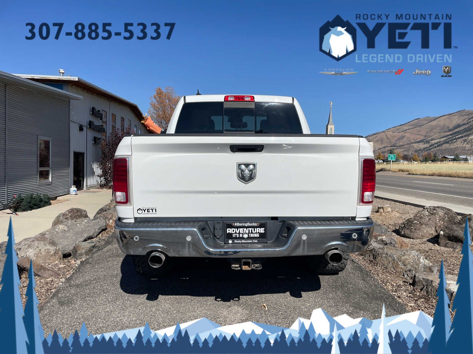 2018 Ram 1500 Laramie 4x4 Crew Cab 57 Box 7