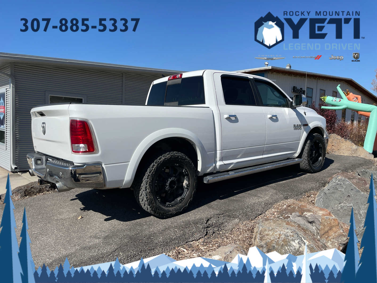 2018 Ram 1500 Laramie 4x4 Crew Cab 57 Box 8