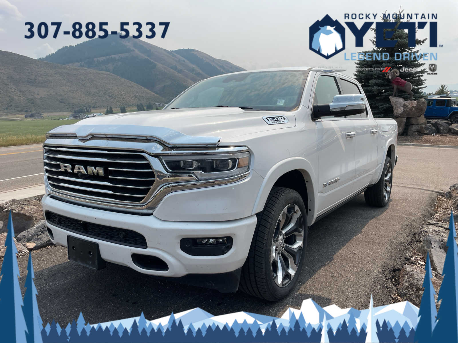 2021 Ram 1500 Longhorn 4x4 Crew Cab 57 Box 4