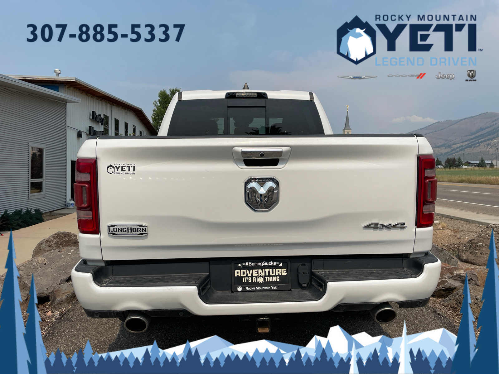 2021 Ram 1500 Longhorn 4x4 Crew Cab 57 Box 7