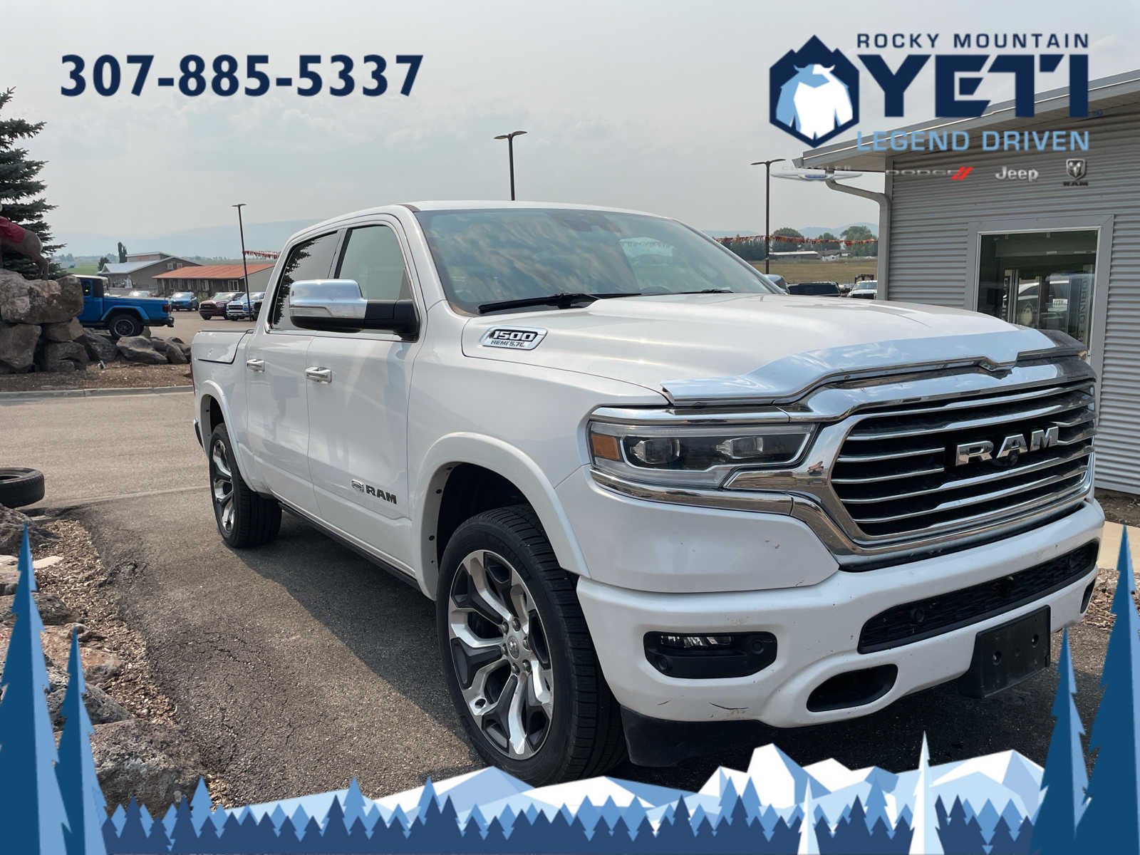 2021 Ram 1500 Longhorn 4x4 Crew Cab 57 Box 2