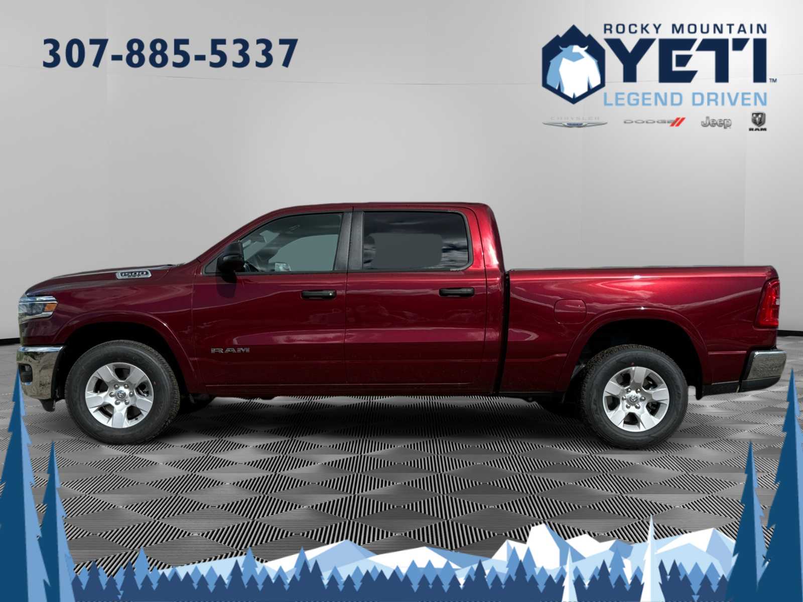 2025 Ram 1500 Big Horn 4x4 Crew Cab 64 Box 2