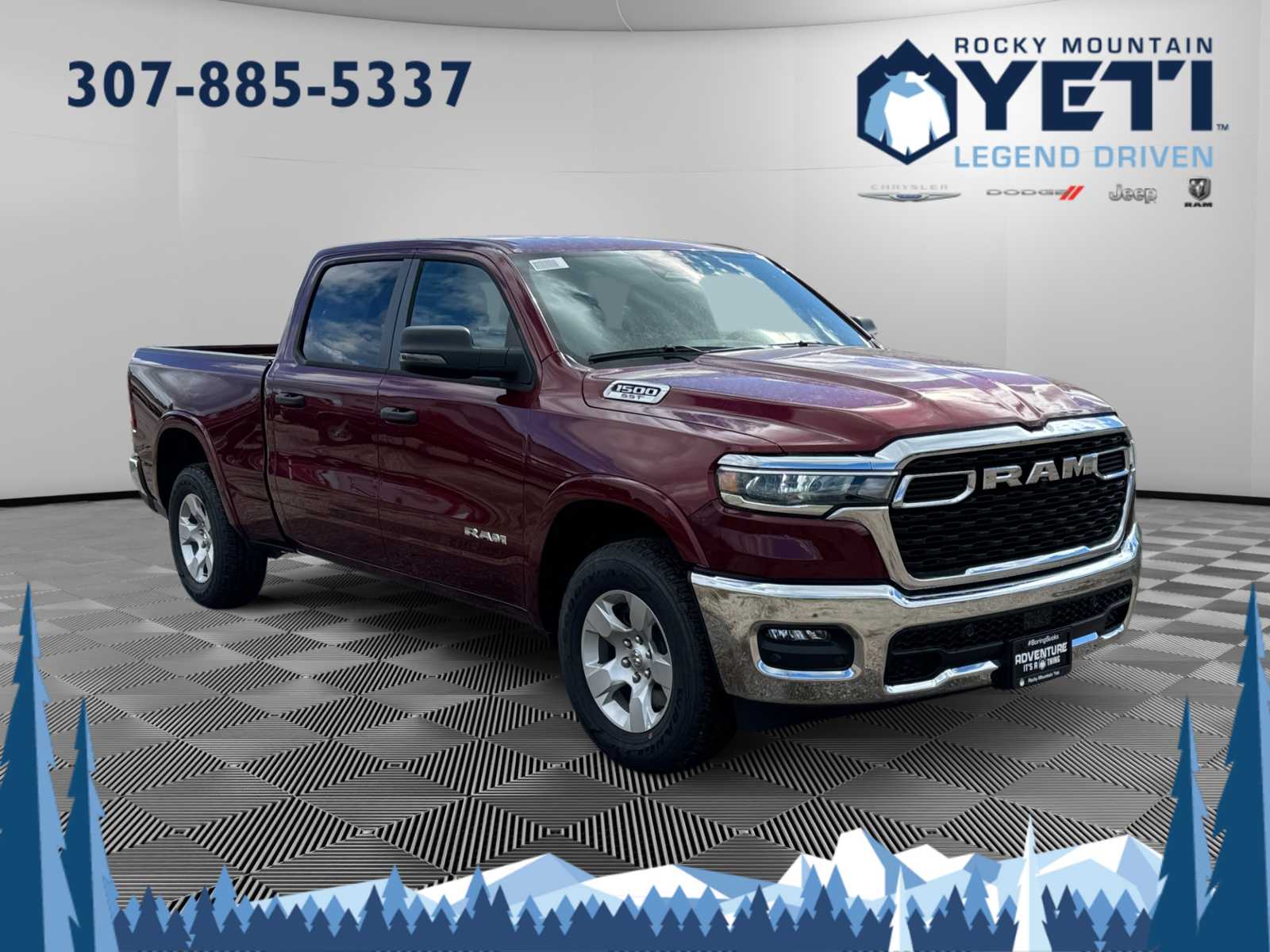 2025 Ram 1500 Big Horn 4x4 Crew Cab 64 Box 7