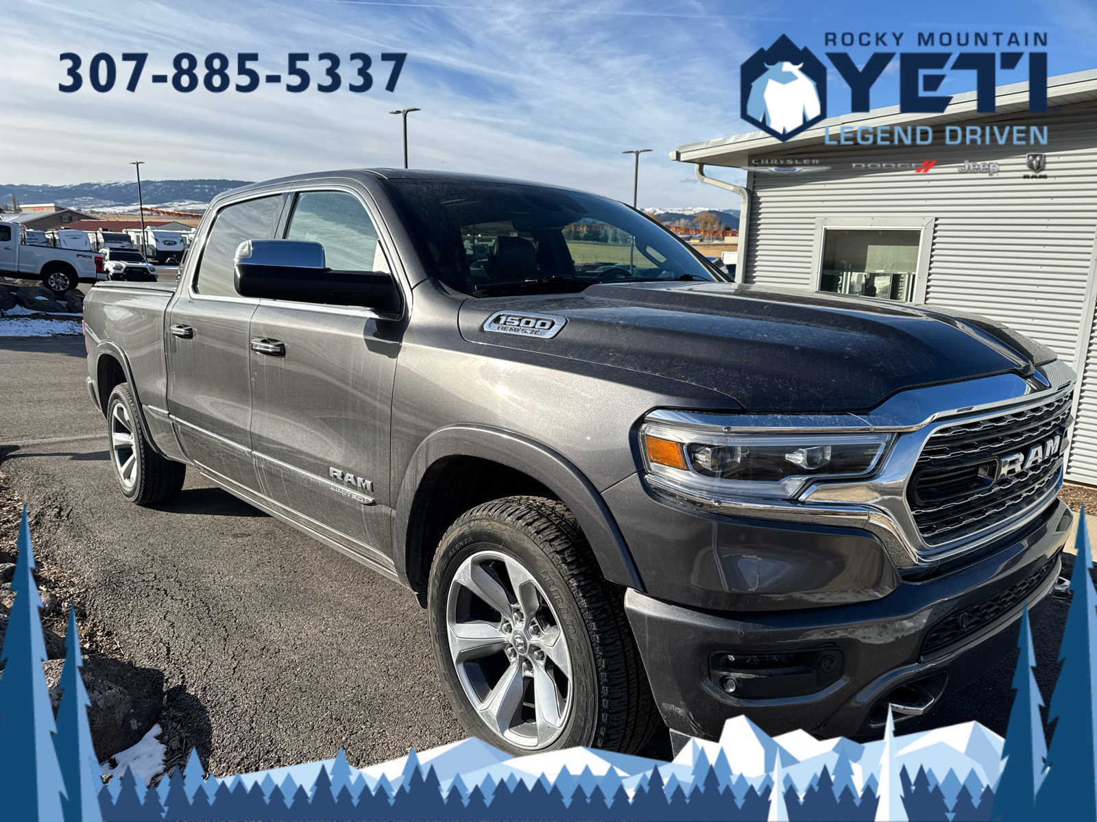 2019 Ram 1500 Limited 4x4 Crew Cab 64 Box 2