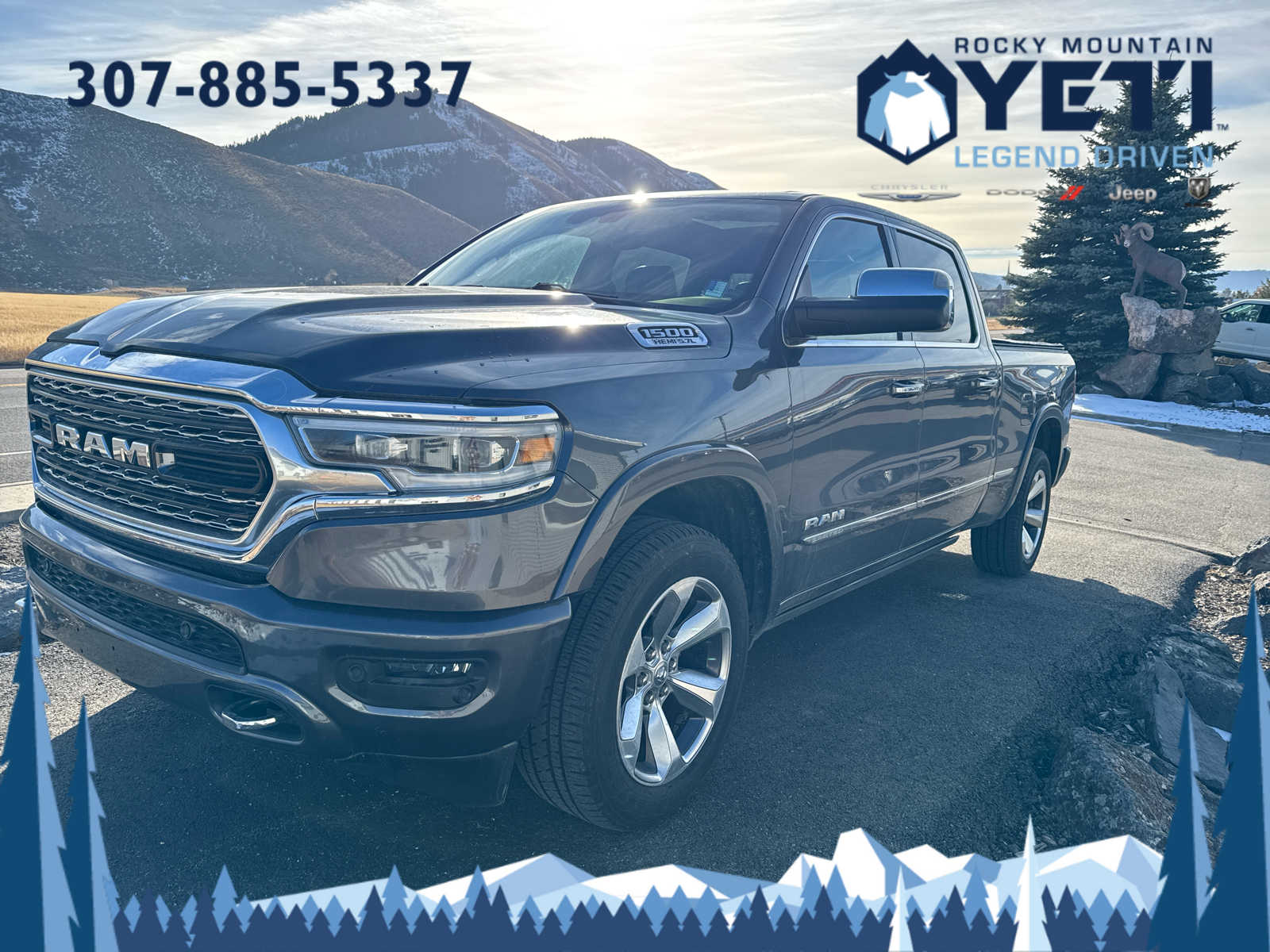 2019 Ram 1500 Limited 4x4 Crew Cab 64 Box 4