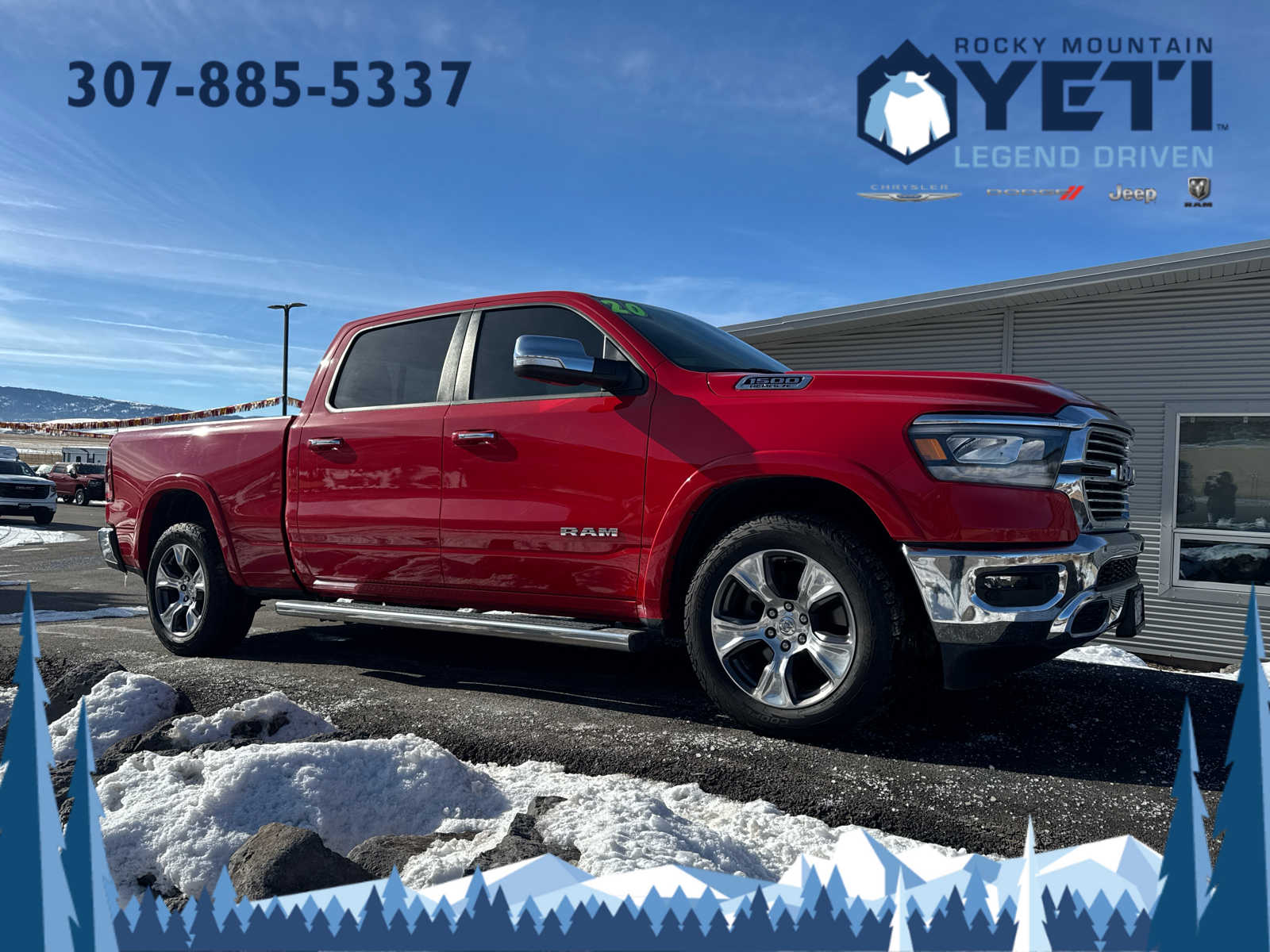 2020 Ram 1500 Laramie 4x4 Crew Cab 64 Box 2