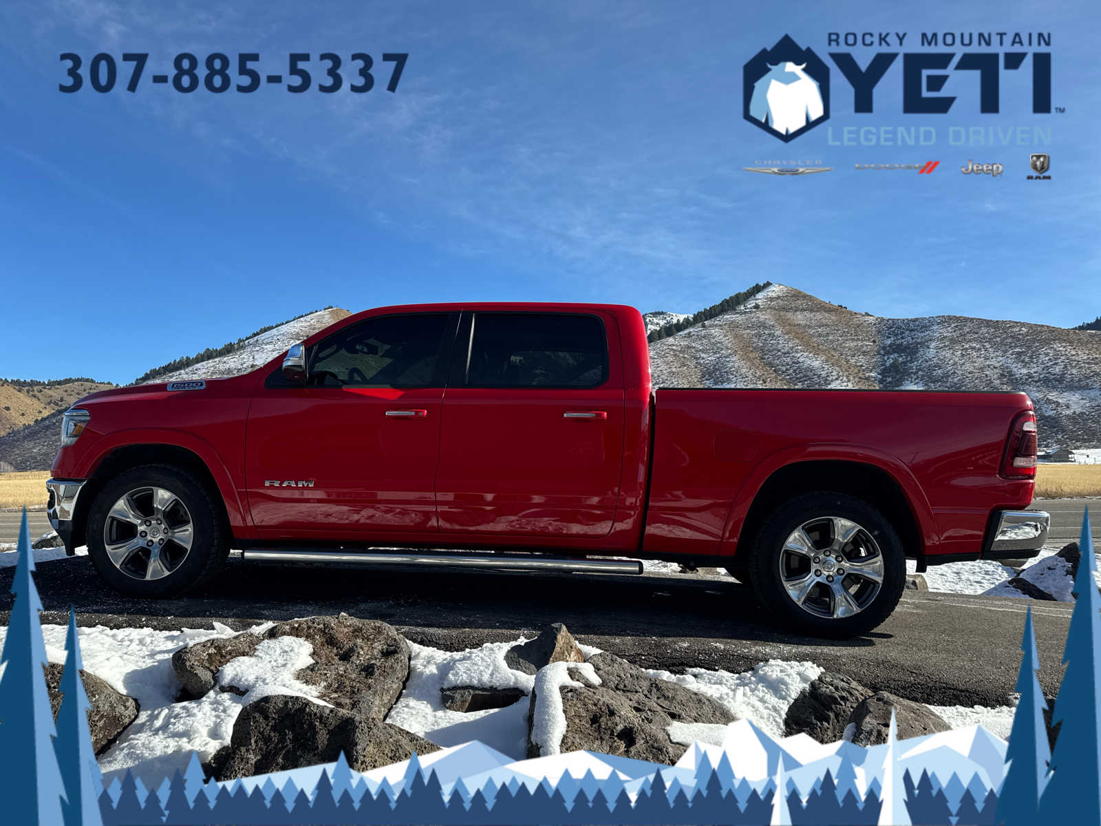 2020 Ram 1500 Laramie 4x4 Crew Cab 64 Box 5