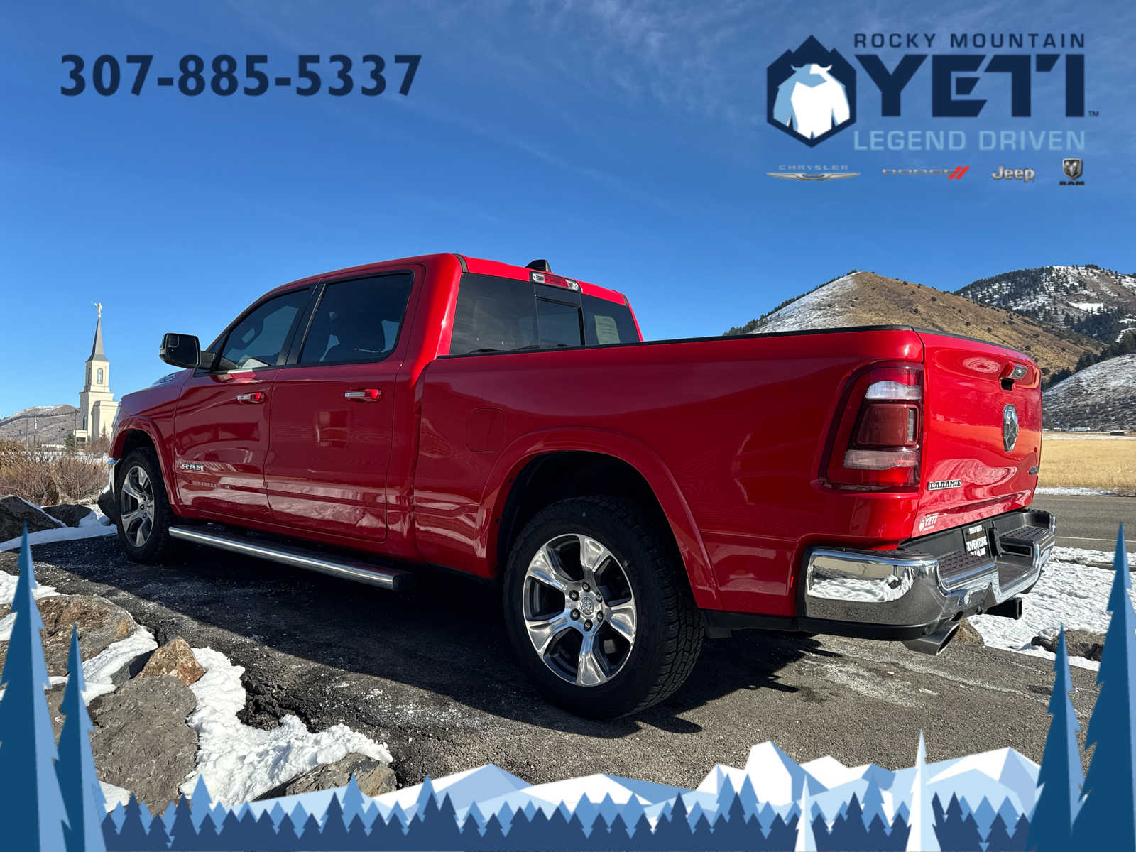 2020 Ram 1500 Laramie 4x4 Crew Cab 64 Box 6