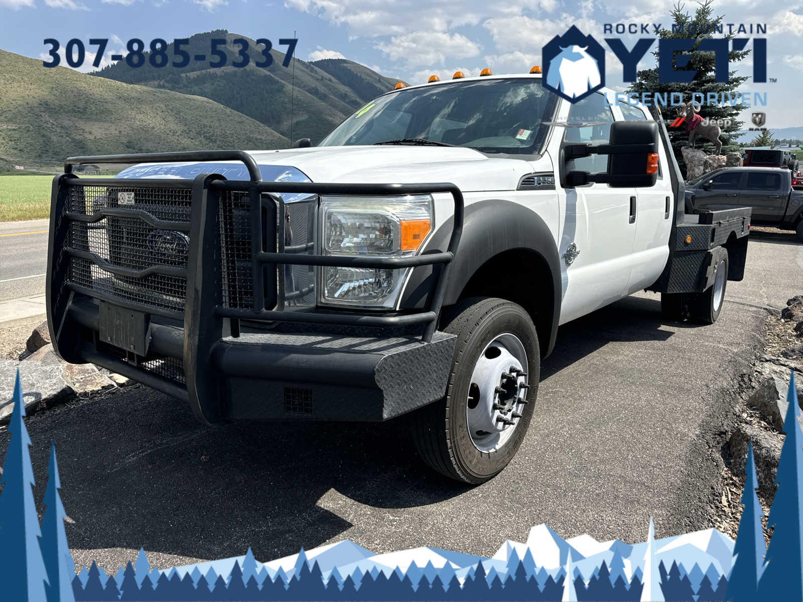 2014 Ford Super Duty F-550 DRW XL 4WD Crew Cab 176 WB 60 CA 4