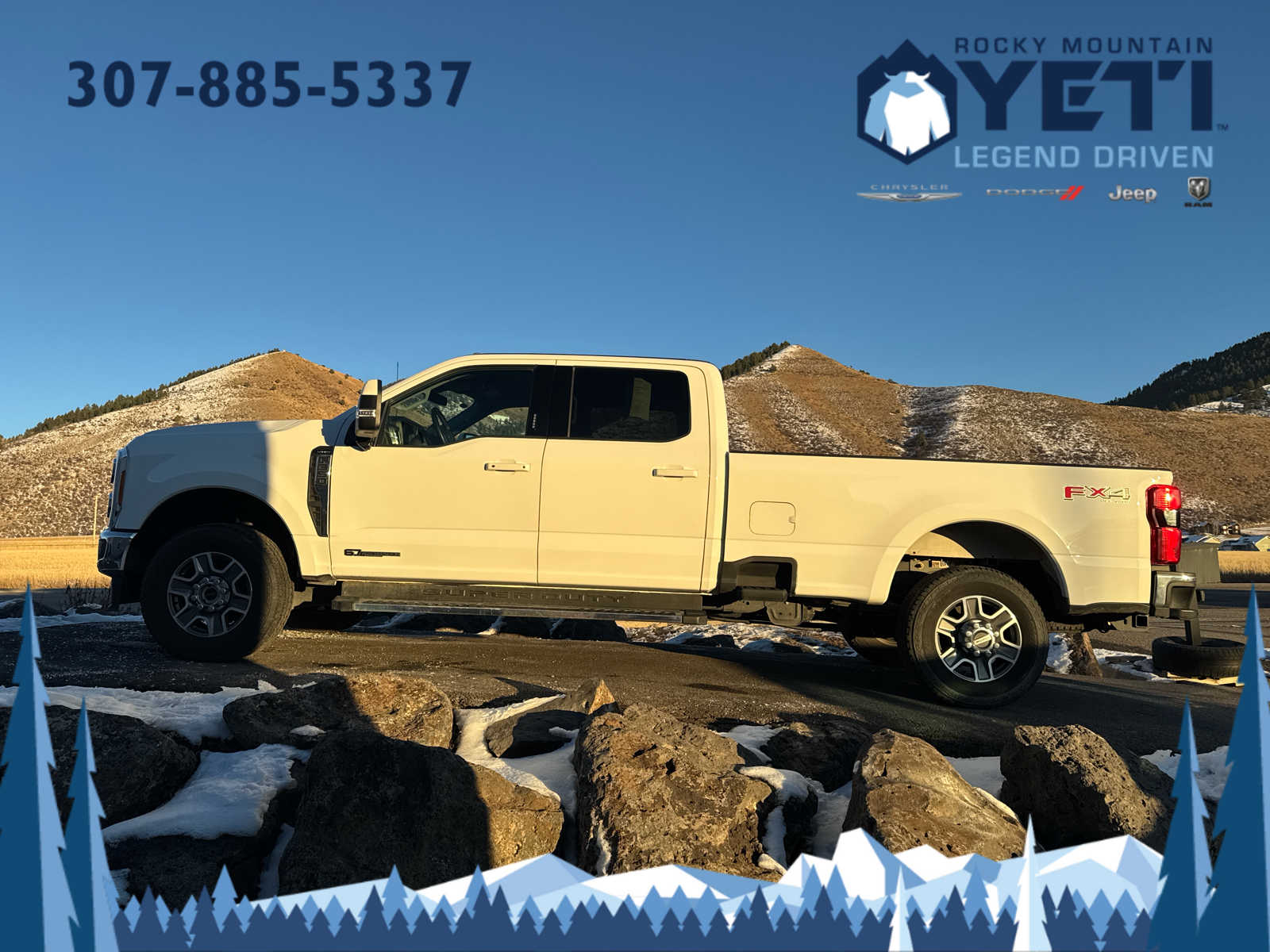 2023 Ford Super Duty F-350 SRW LARIAT 4WD Crew Cab 8 Box 5