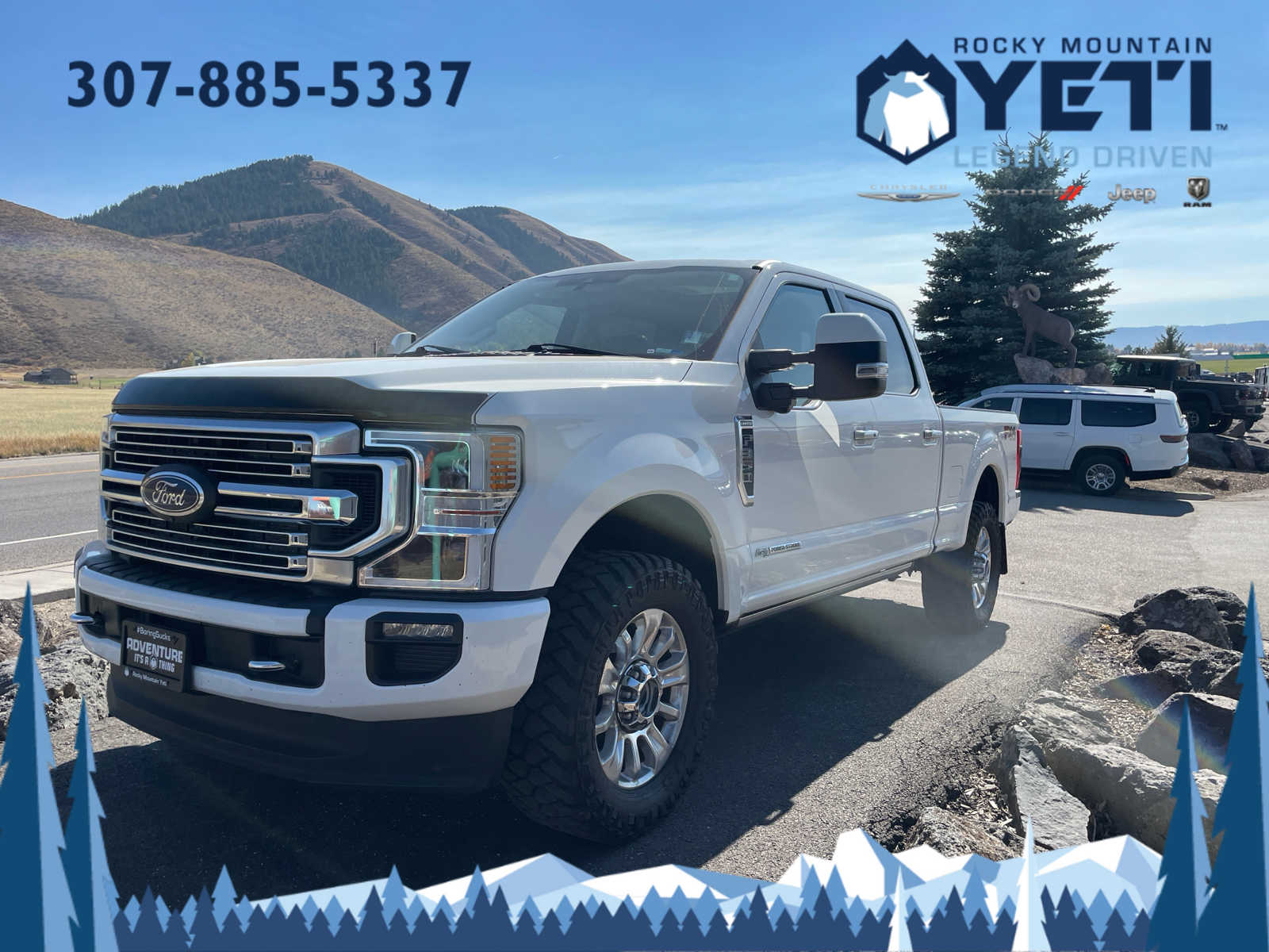 2020 Ford Super Duty F-350 SRW Limited 4WD Crew Cab 6.75 Box 4