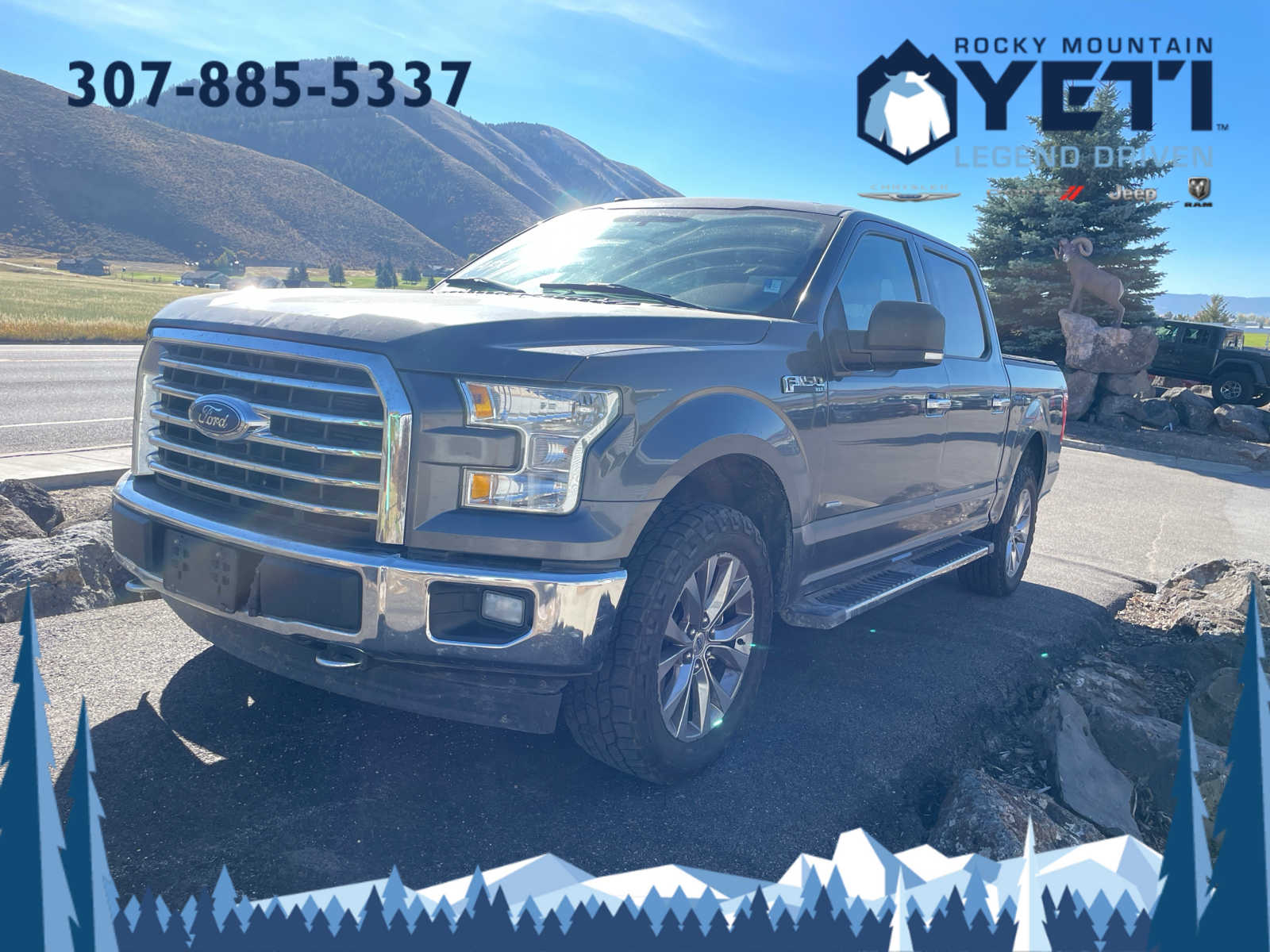 2017 Ford F-150 XLT 4WD SuperCrew 5.5 Box 4