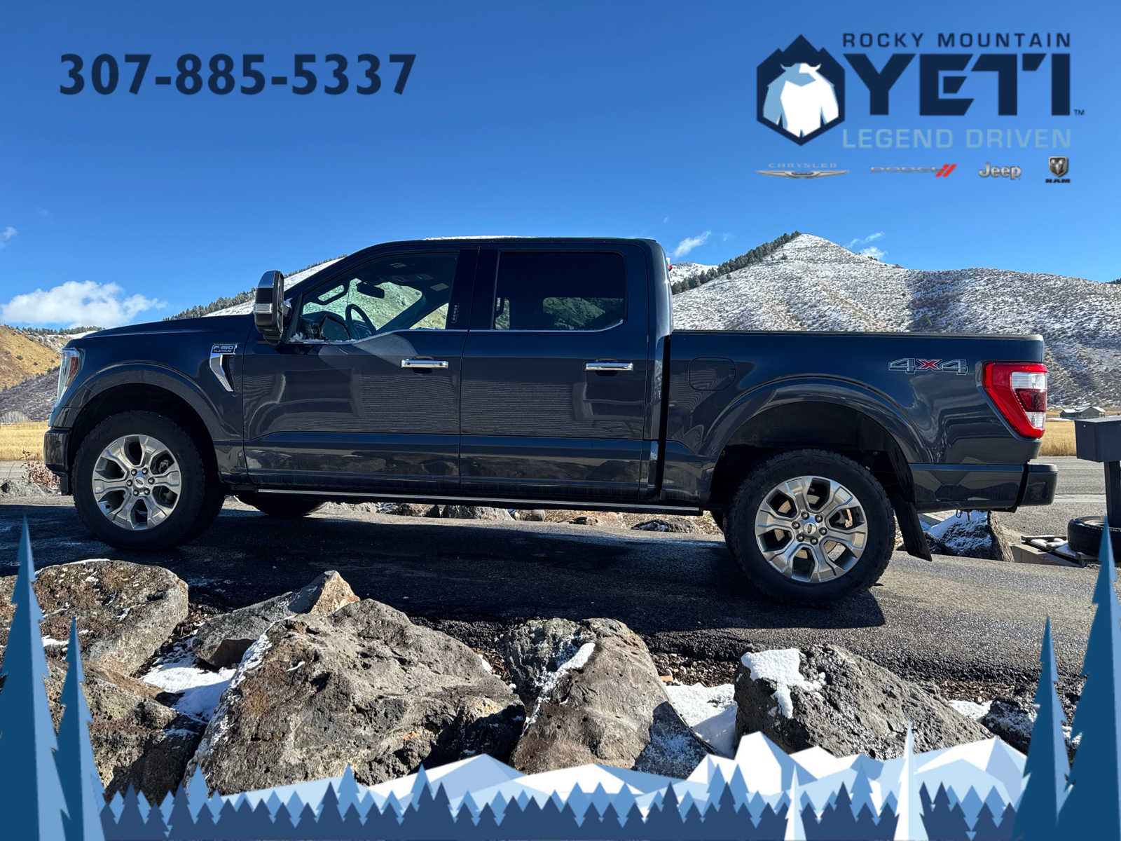 2021 Ford F-150 Platinum 4WD SuperCrew 5.5 Box 5