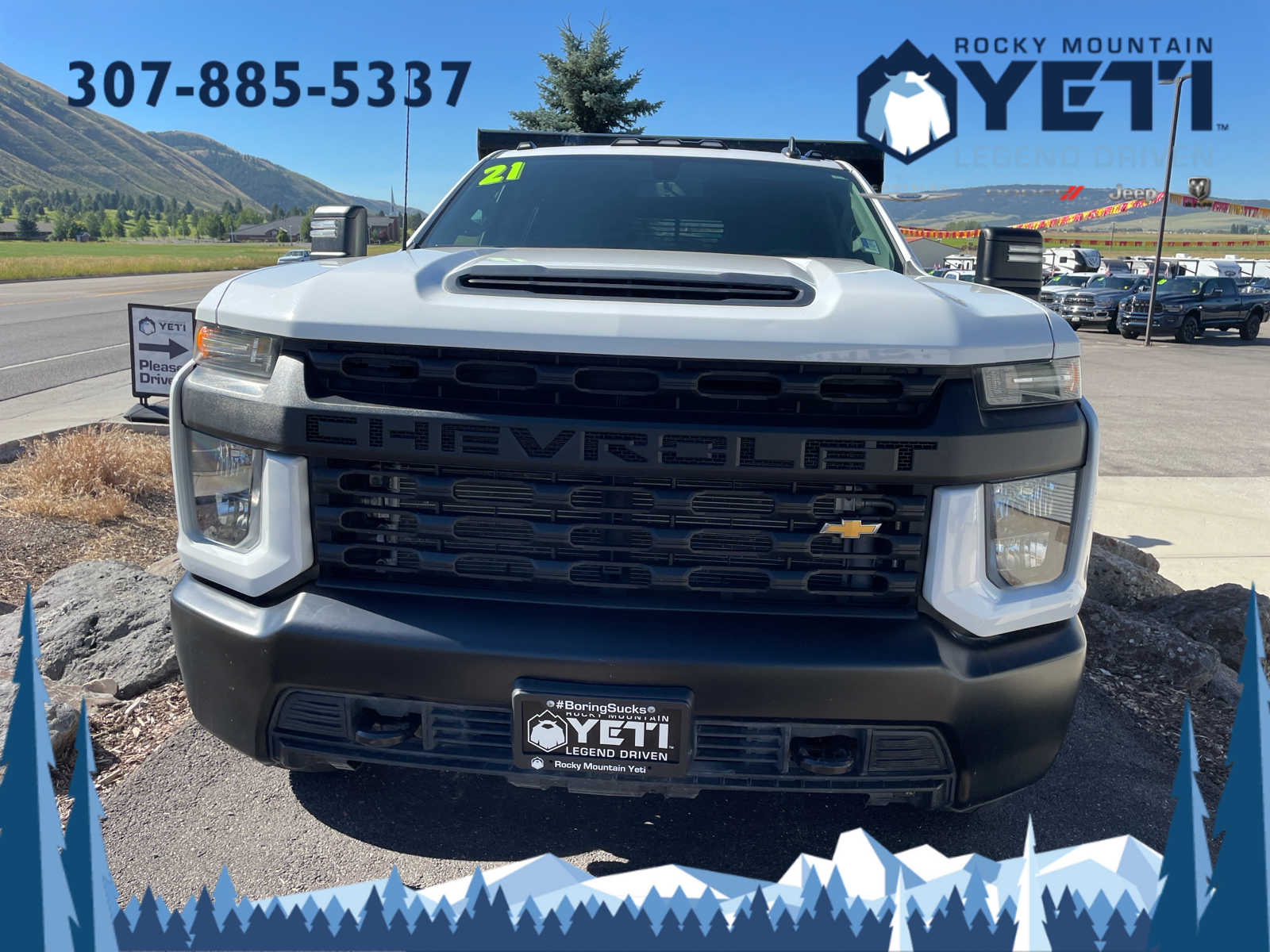 2021 Chevrolet Silverado 3500HD Work Truck 4WD Crew Cab 177 WB, 60 CA 3