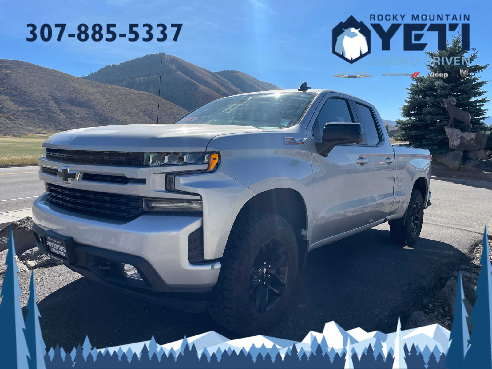 2020 Chevrolet Silverado 1500 RST 4WD Double Cab 147 4