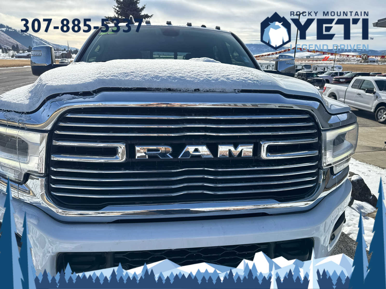 2023 Ram 3500 Laramie 4x4 Crew Cab 64 Box 3