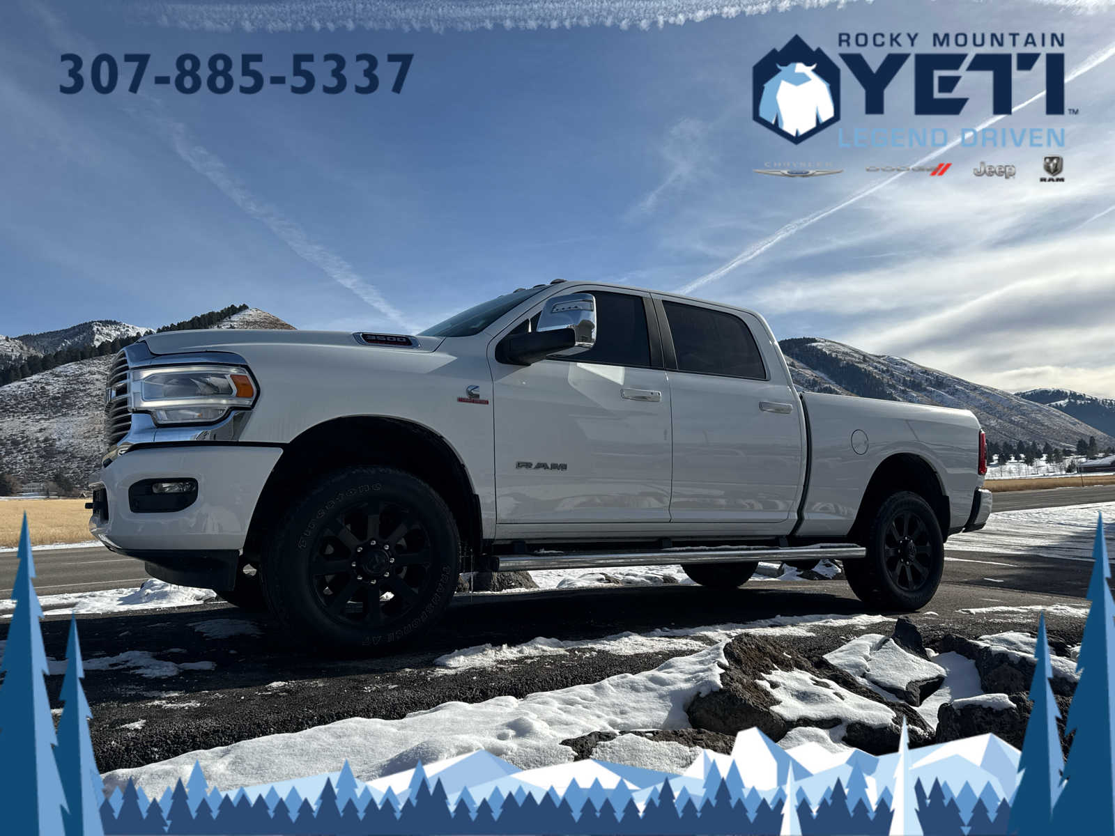 2023 Ram 3500 Laramie 4x4 Crew Cab 64 Box 5