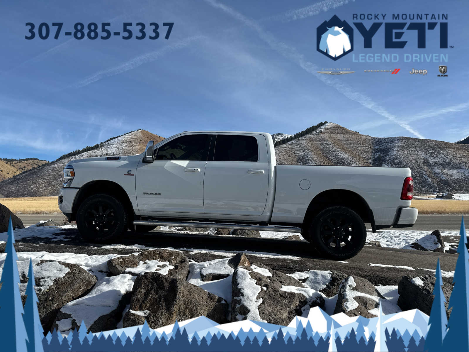 2023 Ram 3500 Laramie 4x4 Crew Cab 64 Box 6