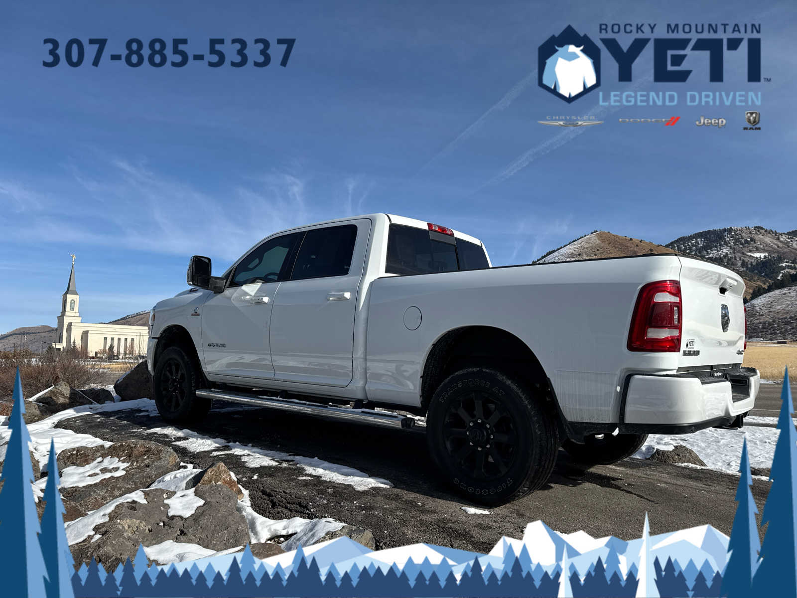 2023 Ram 3500 Laramie 4x4 Crew Cab 64 Box 7