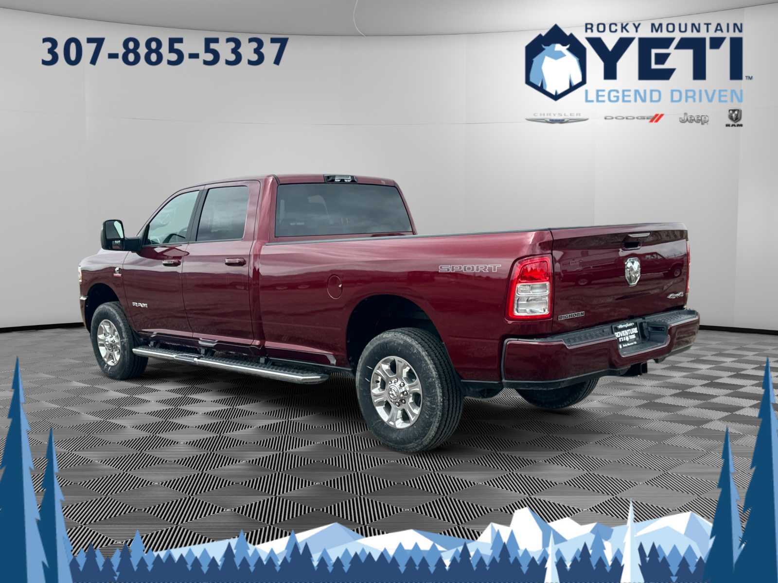 2024 Ram 3500 Big Horn 4x4 Crew Cab 8 Box 3