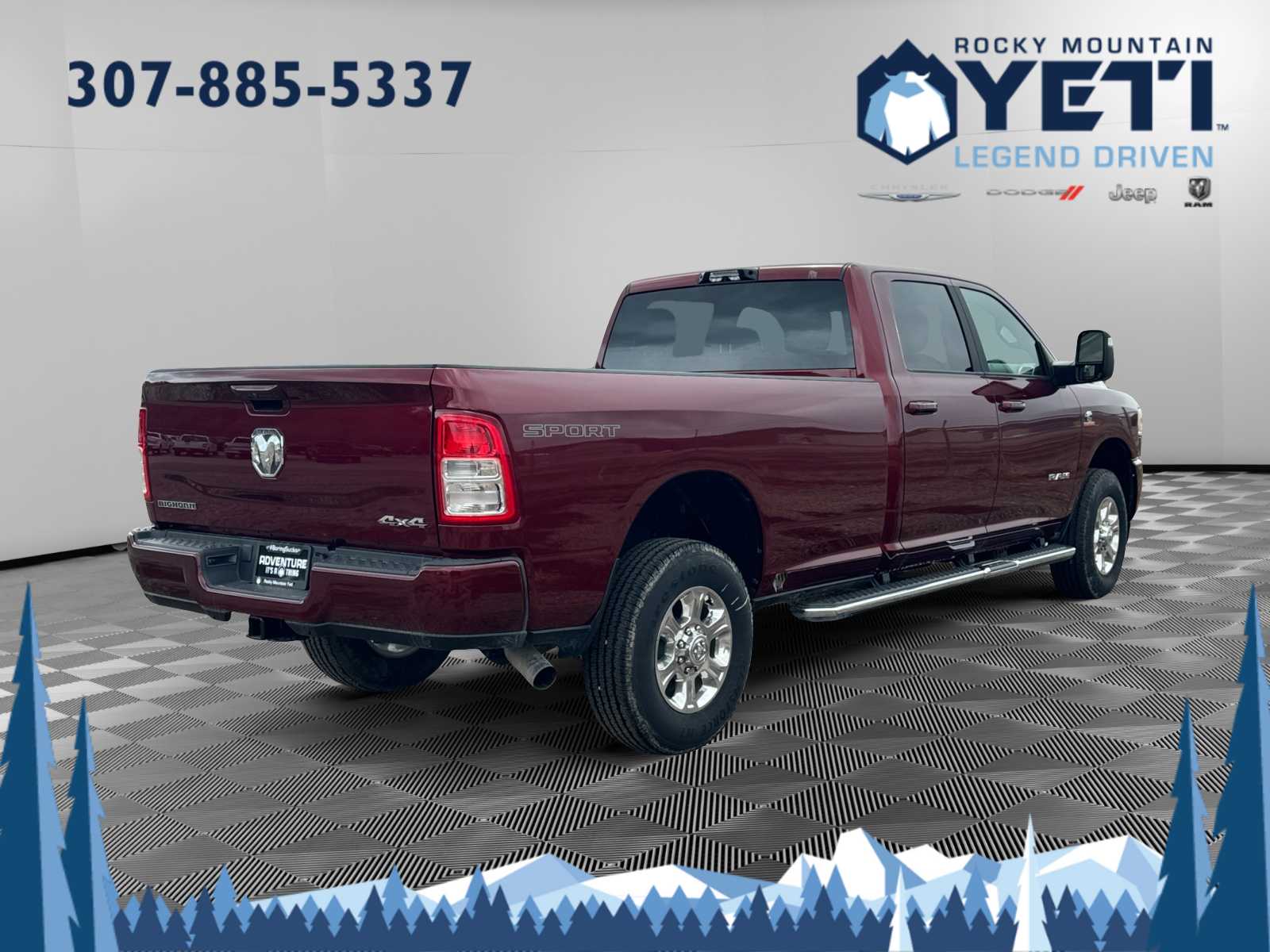 2024 Ram 3500 Big Horn 4x4 Crew Cab 8 Box 5