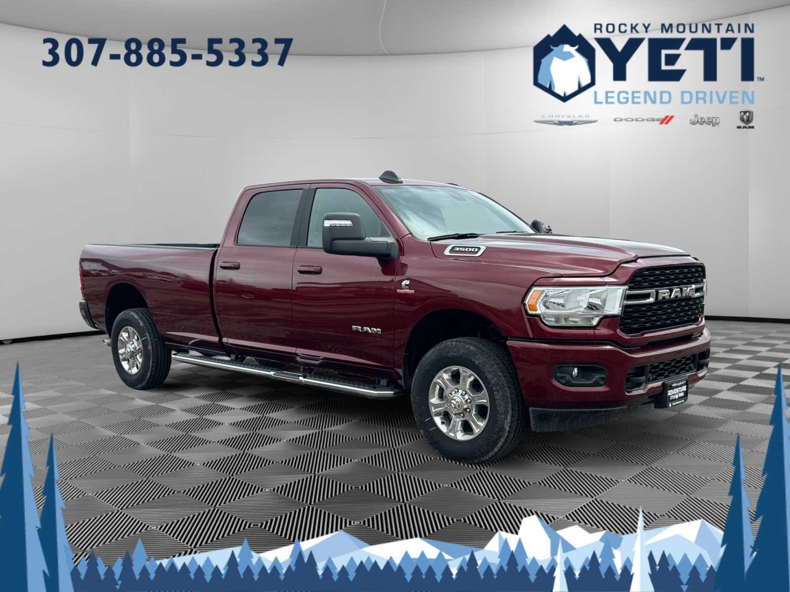 2024 Ram 3500 Big Horn 4x4 Crew Cab 8 Box 7