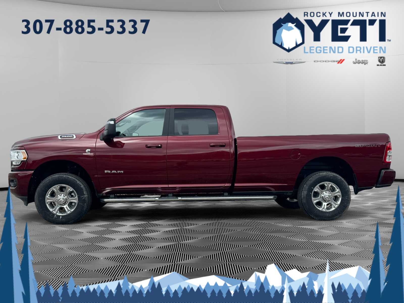 2024 Ram 3500 Big Horn 4x4 Crew Cab 8 Box 2