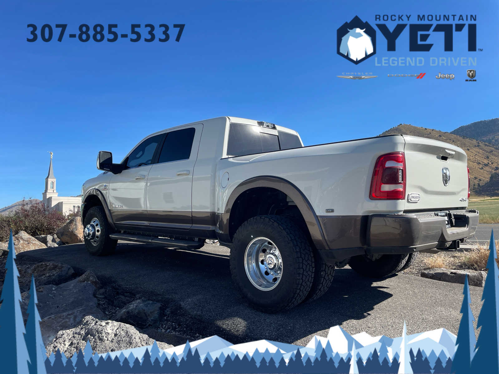 2023 Ram 3500 Longhorn 4x4 Mega Cab 64 Box 6