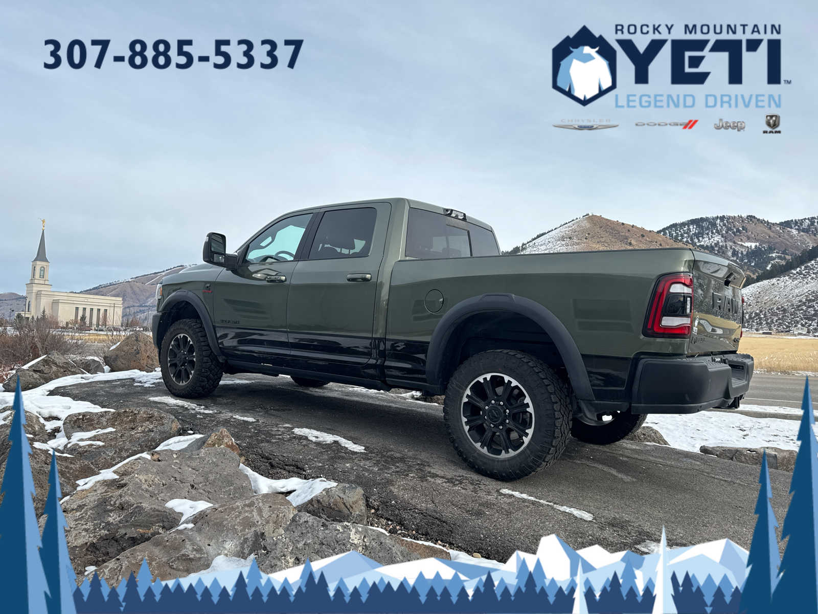 2024 Ram 2500 Rebel 4x4 Crew Cab 64 Box 6