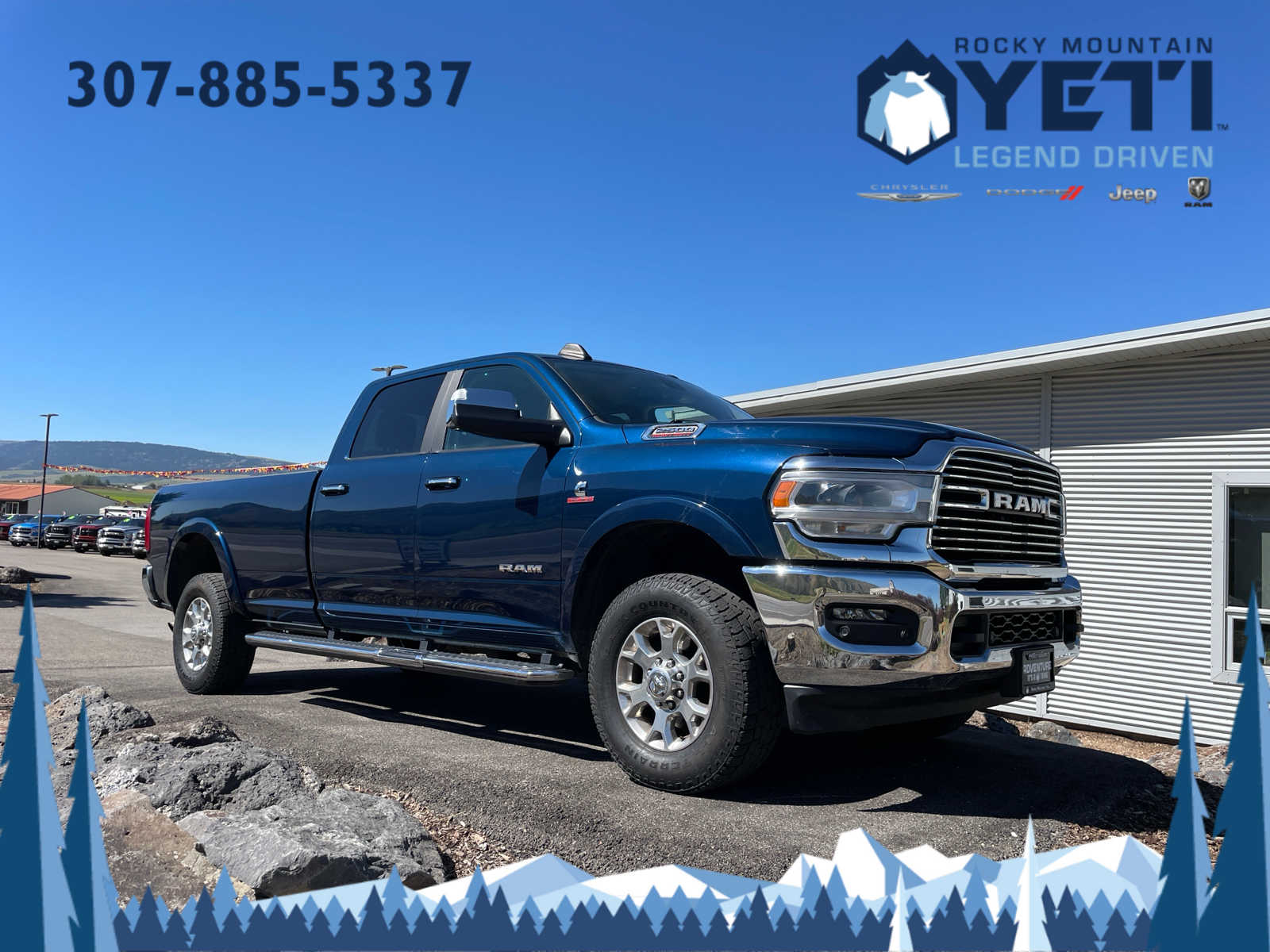 2020 Ram 2500 Laramie 4x4 Crew Cab 8 Box 2