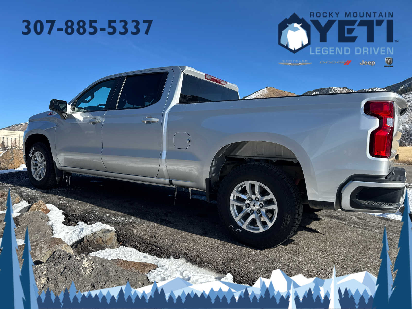 2021 Chevrolet Silverado 1500 RST 4WD Crew Cab 157 6