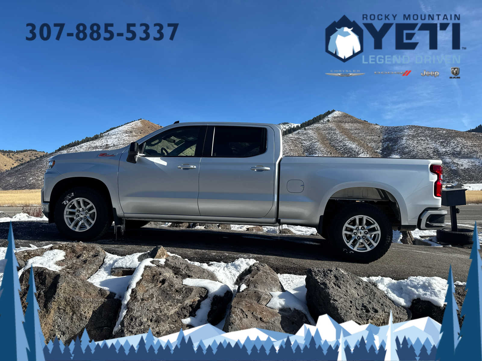 2021 Chevrolet Silverado 1500 RST 4WD Crew Cab 157 5