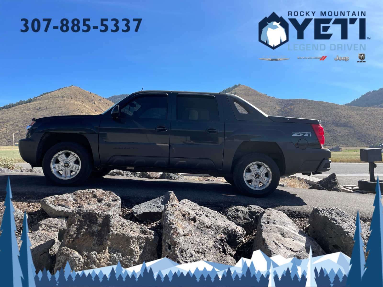 2005 Chevrolet Avalanche Z71 1500 5dr Crew Cab 130 WB 4WD 5