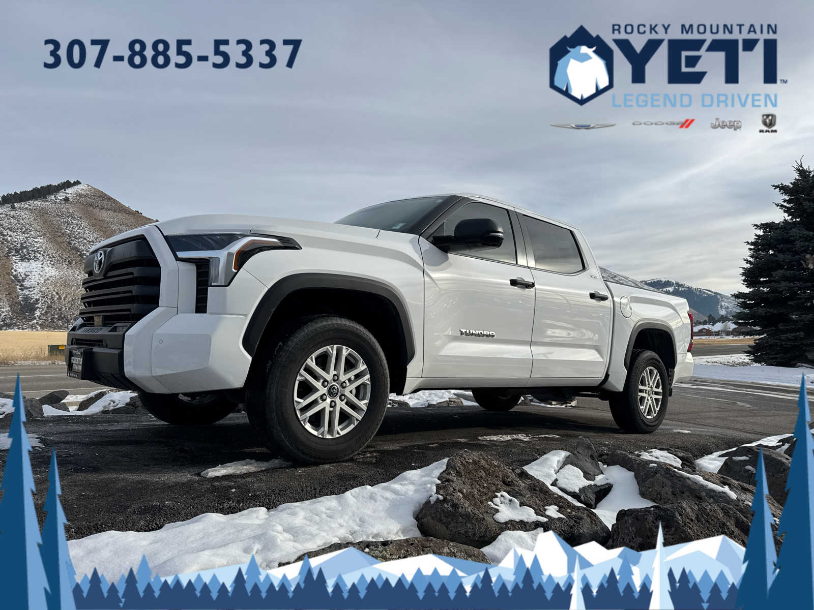 2024 Toyota Tundra SR5 CrewMax 5.5 Bed 4