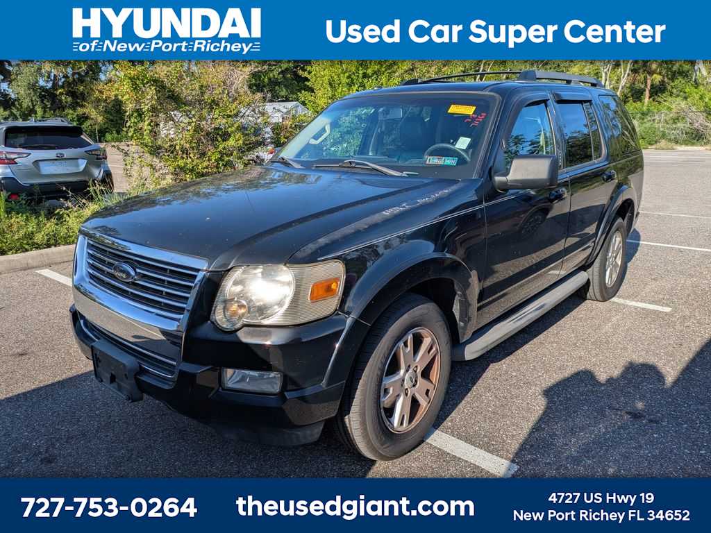 Black 2010 Ford Explorer SUV / Crossover Four-Wheel Drive Automatic