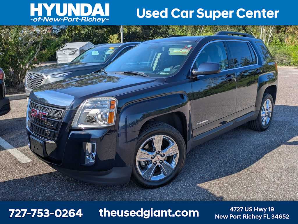 Dark Sapphire Blue Metallic 2015 GMC Terrain SUV / Crossover All-Wheel Drive 6-Speed Automatic