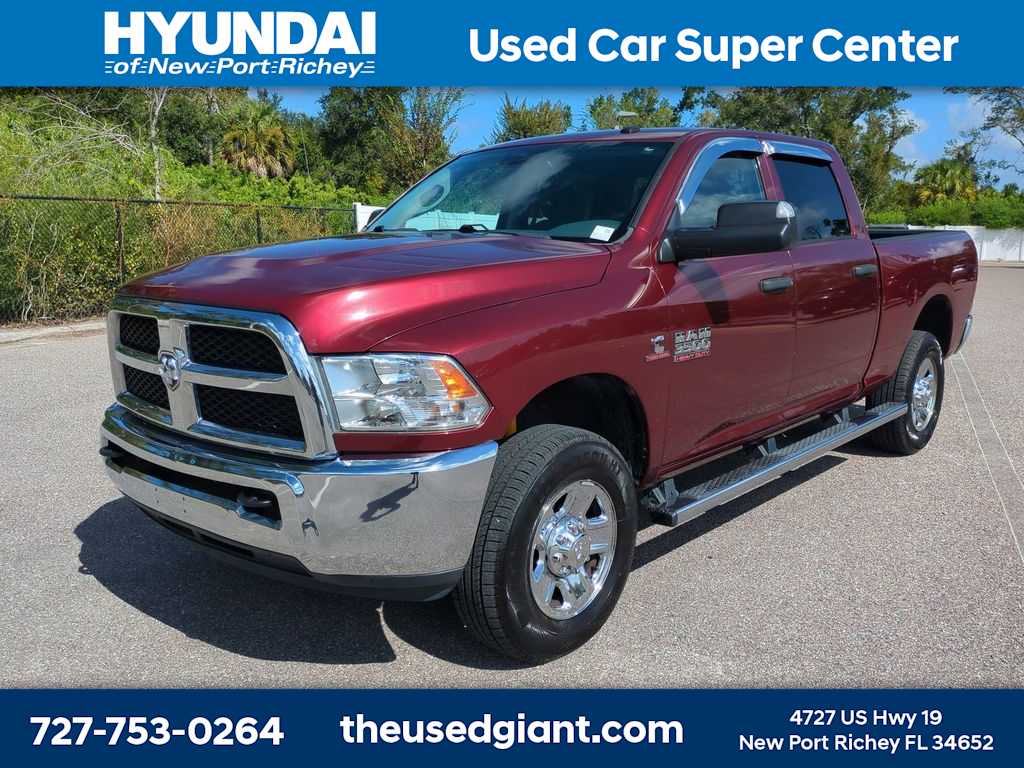  2018 RAM 3500 Tradesman Crew Cab 4WD   