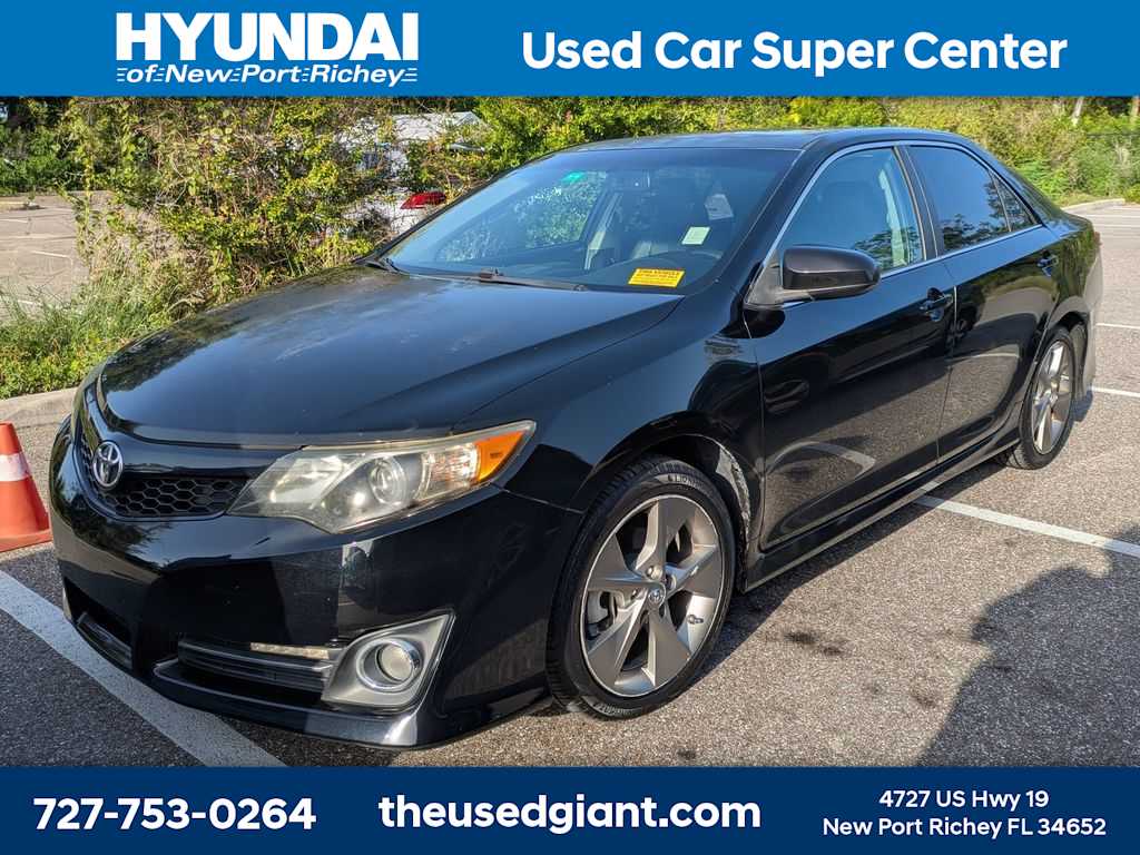 Attitude Black Metallic 2012 Toyota Camry Sedan Front-Wheel Drive 6-Speed Automatic