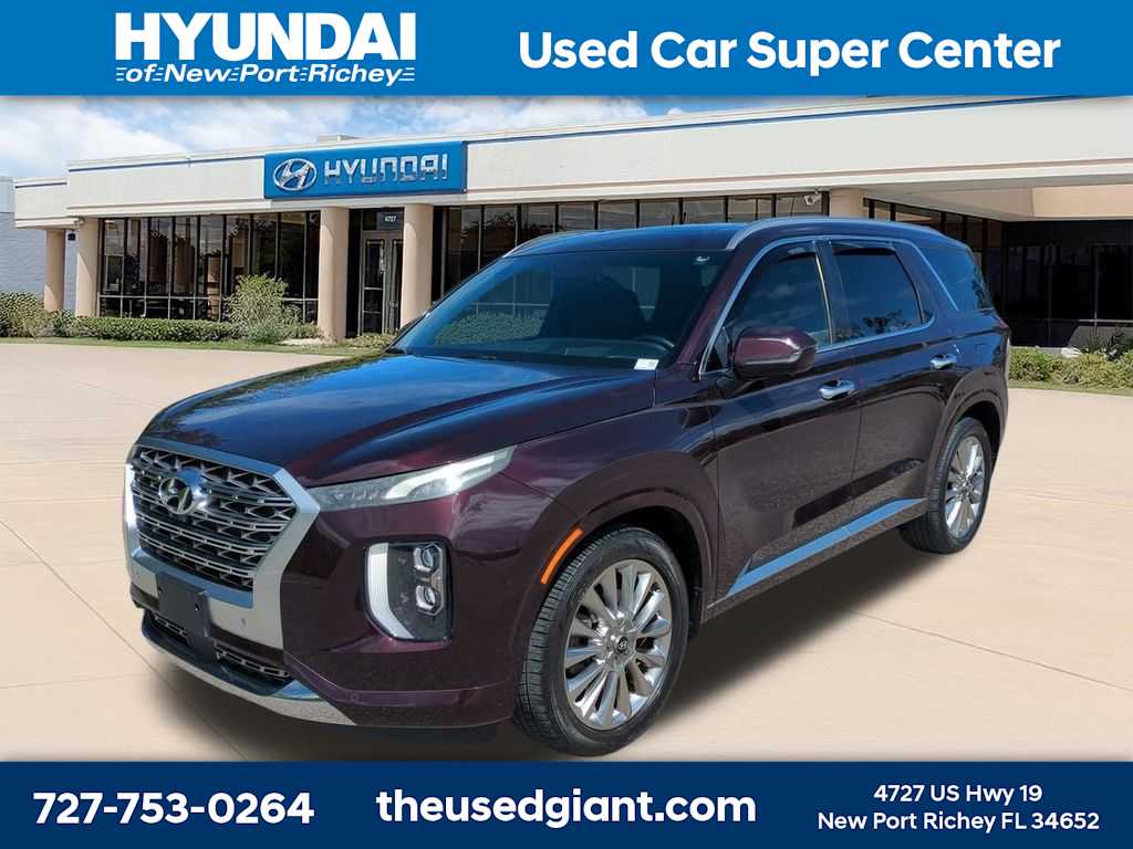 Red (Sierra Burgundy) 2020 Hyundai Palisade SUV / Crossover All-Wheel Drive 8-Speed Automatic