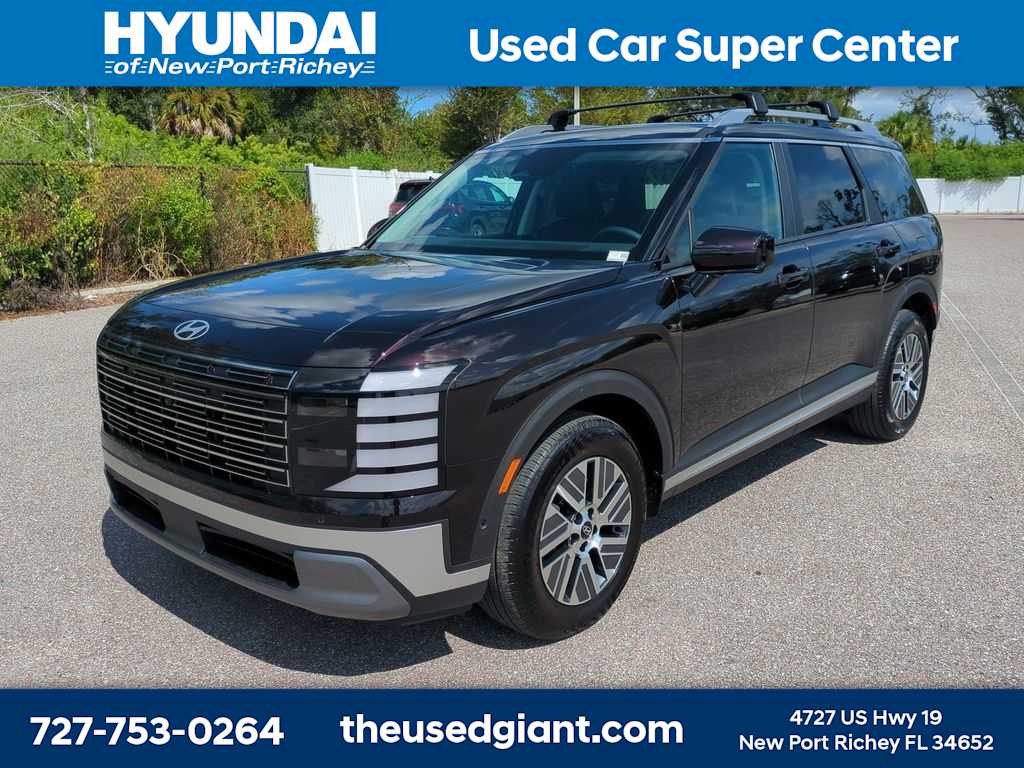 Red (Galaxy Maroon Pearl) 2026 Hyundai Palisade Hybrid SUV / Crossover Front-Wheel Drive 6-Speed Automatic